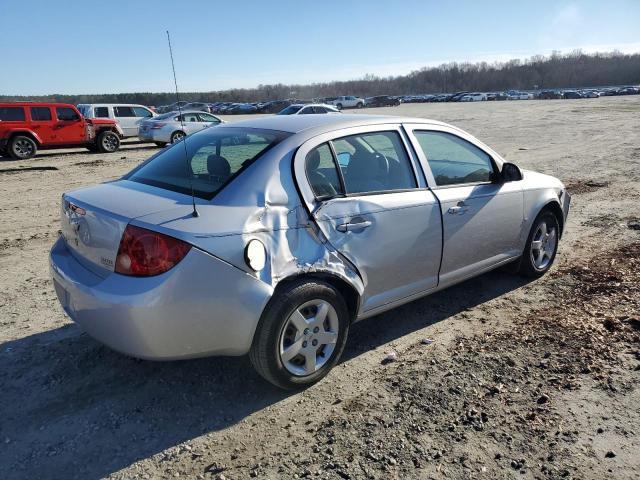 1G1AK55F077297158 - 2007 CHEVROLET COBALT LS SILVER photo 3