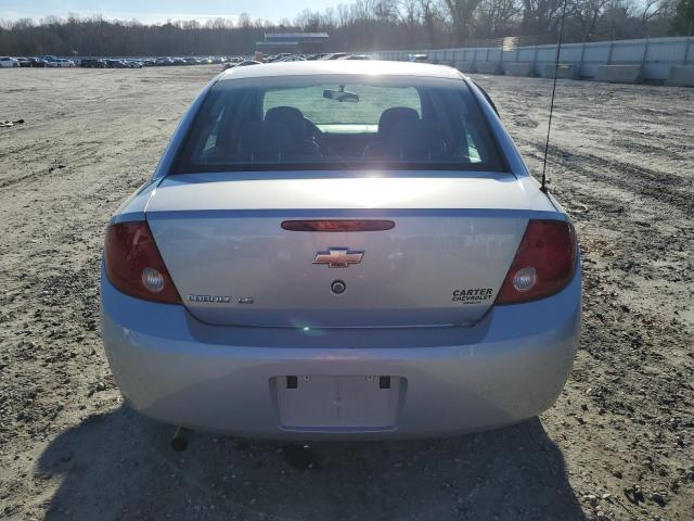 1G1AK55F077297158 - 2007 CHEVROLET COBALT LS SILVER photo 6