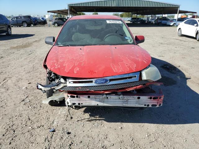 1FAHP33N48W110409 - 2008 FORD FOCUS SE RED photo 5