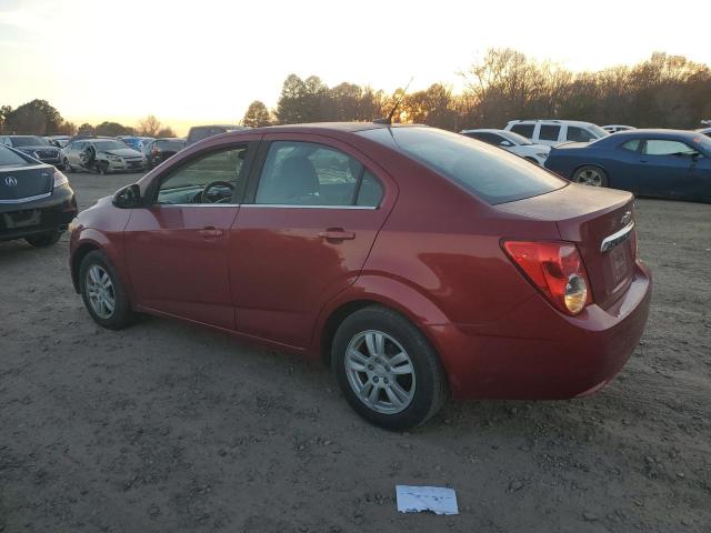 1G1JC5SH6E4207576 - 2014 CHEVROLET SONIC LT MAROON photo 2