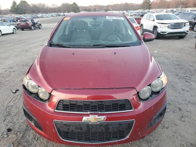 1G1JC5SH6E4207576 - 2014 CHEVROLET SONIC LT MAROON photo 5