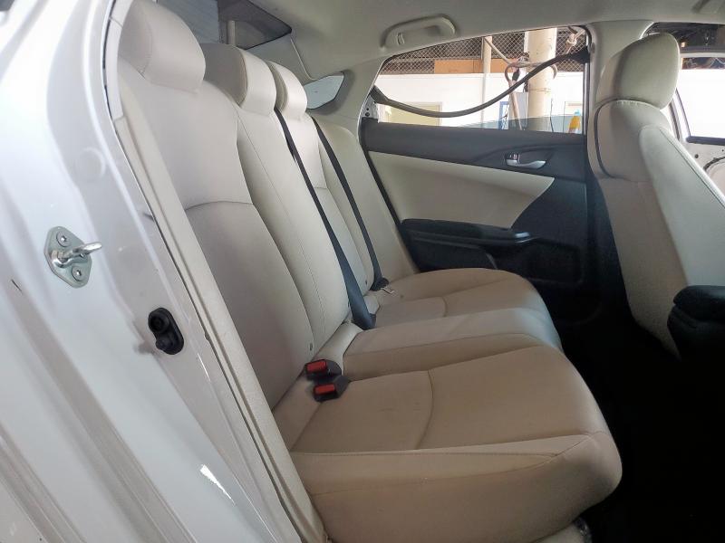19XFC2F64KE040214 - 2019 HONDA CIVIC LX WHITE photo 10