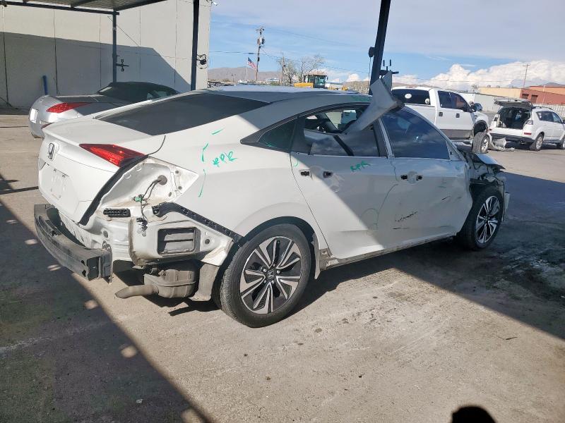 19XFC2F64KE040214 - 2019 HONDA CIVIC LX WHITE photo 3