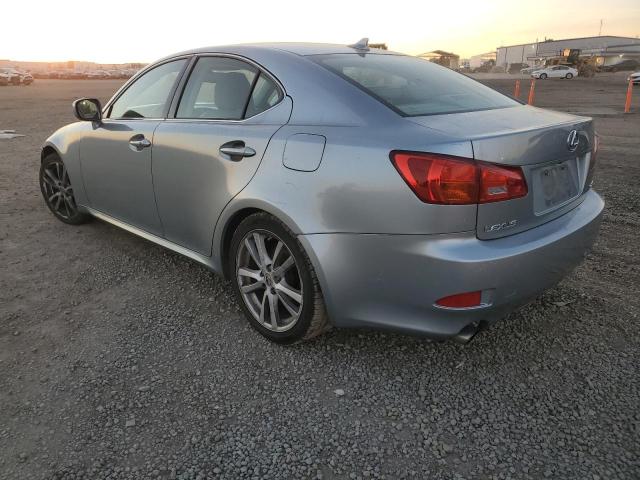 JTHBK262075035012 - 2007 LEXUS IS 250 BLUE photo 2