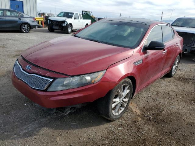 5XXGN4A65CG013209 - 2012 KIA OPTIMA EX RED photo 1