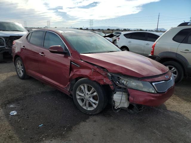 5XXGN4A65CG013209 - 2012 KIA OPTIMA EX RED photo 4