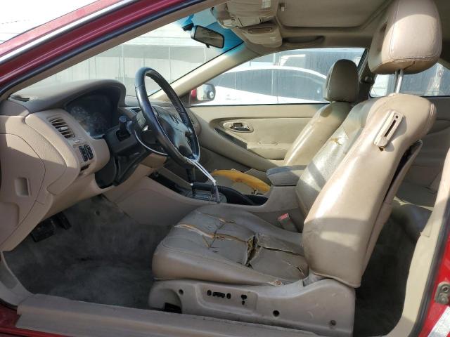 1HGCG32702A021630 - 2002 HONDA ACCORD EX RED photo 7