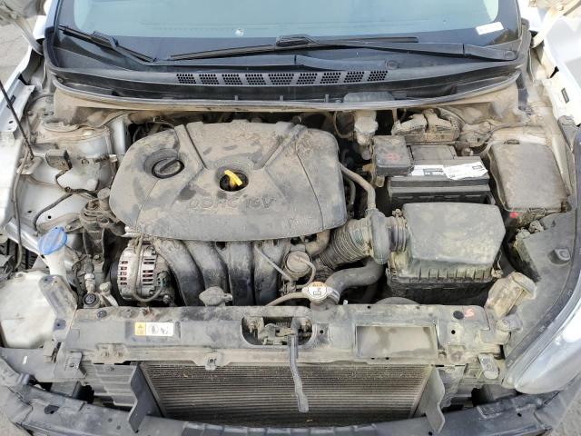 5NPDH4AE3GH698645 - 2016 HYUNDAI ELANTRA SE SILVER photo 11