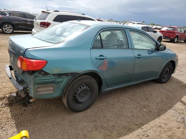 2T1BU4EE3AC389460 - 2010 TOYOTA COROLLA BASE GREEN photo 3