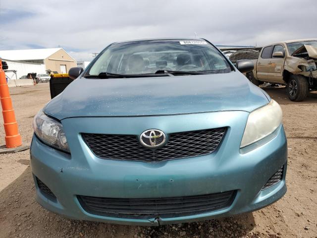 2T1BU4EE3AC389460 - 2010 TOYOTA COROLLA BASE GREEN photo 5