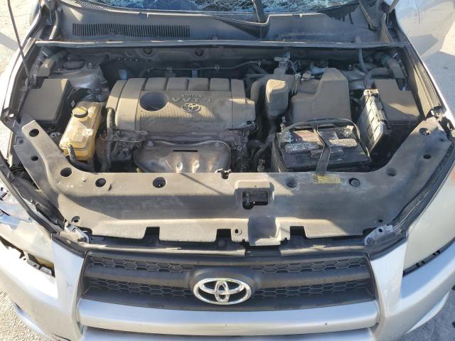 2T3ZF4DV5AW039019 - 2010 TOYOTA RAV4 SILVER photo 12