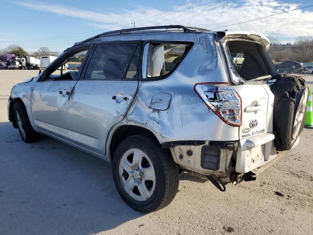 2T3ZF4DV5AW039019 - 2010 TOYOTA RAV4 SILVER photo 2