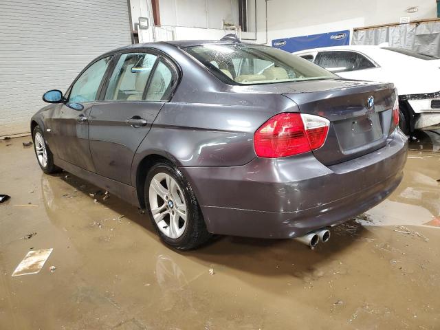 WBAVC93588K045032 - 2008 BMW 328 XI CHARCOAL photo 2