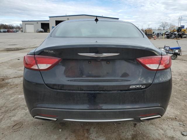 1C3CCCCG9FN509888 - 2015 CHRYSLER 200 C BLACK photo 6