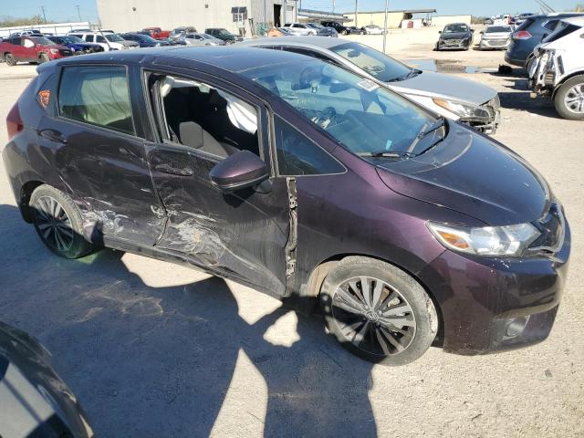 JHMGK5H7XGS015819 - 2016 HONDA FIT EX PURPLE photo 4