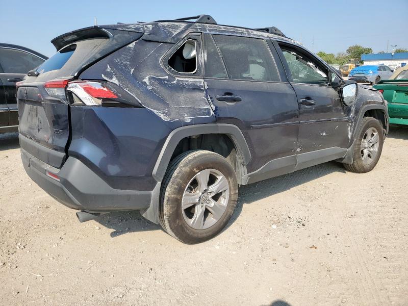2T3W1RFV4RW345717 - 2024 TOYOTA RAV4 XLE BLUE photo 3