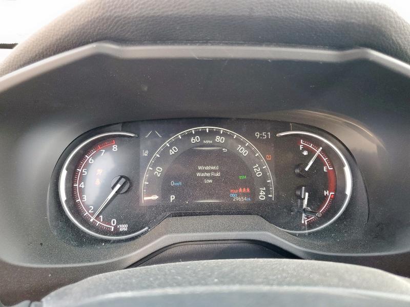 2T3W1RFV4RW345717 - 2024 TOYOTA RAV4 XLE BLUE photo 9