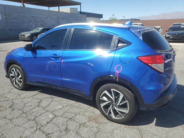 3CZRU5H17KG712259 - 2019 HONDA HR-V SPORT BLUE photo 2