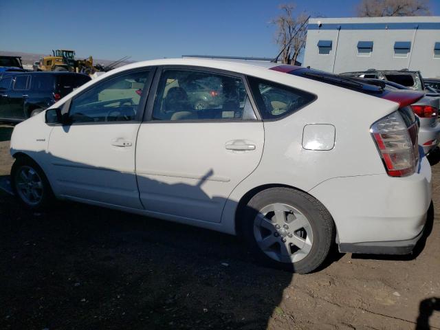 JTDKB20U283346742 - 2008 TOYOTA PRIUS WHITE photo 2