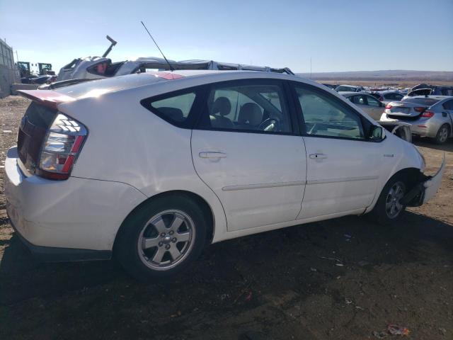 JTDKB20U283346742 - 2008 TOYOTA PRIUS WHITE photo 3