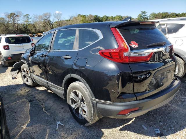 2HKRW5H36KH403908 - 2019 HONDA CR-V LX BLACK photo 2