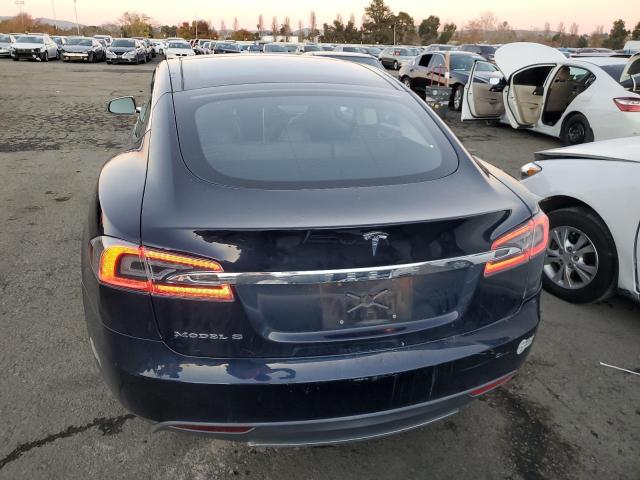 5YJSA1CN1DFP06064 - 2013 TESLA MODEL S ლურჯი ფოტო 6