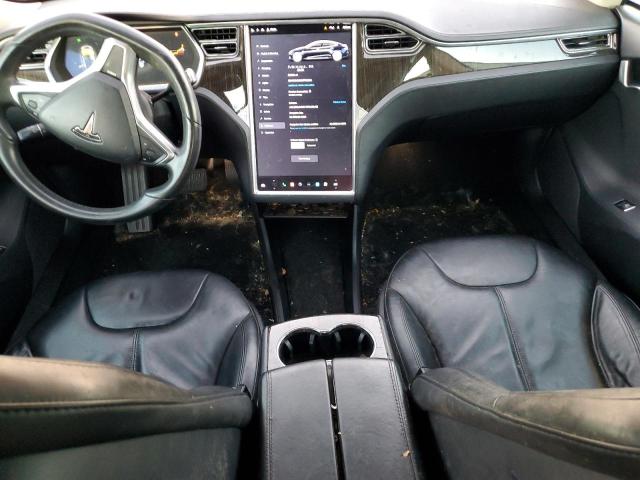 5YJSA1CN1DFP06064 - 2013 TESLA MODEL S ლურჯი ფოტო 8