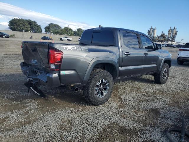 3TMCZ5AN1KM277847 - 2019 TOYOTA TACOMA DOUBLE CAB 灰色 照片 3
