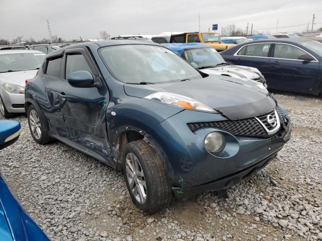 JN8AF5MVXBT011633 - 2011 NISSAN JUKE S BLUE photo 4