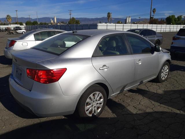 KNAFT4A27C5488800 - 2012 KIA FORTE LX SILVER photo 3