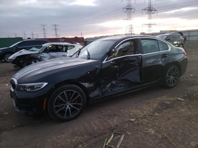 3MW5R7J01M8B71304 - 2021 BMW 330XI BLACK photo 1