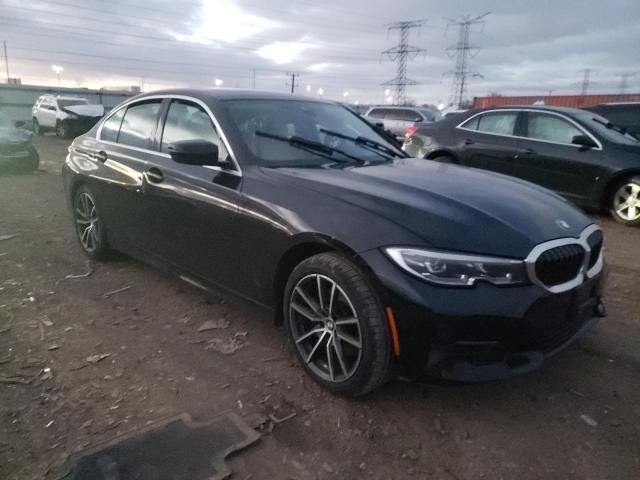 3MW5R7J01M8B71304 - 2021 BMW 330XI BLACK photo 4