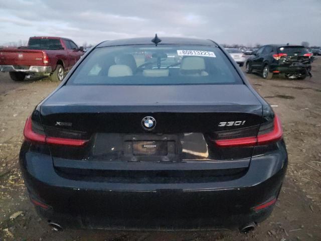 3MW5R7J01M8B71304 - 2021 BMW 330XI BLACK photo 6