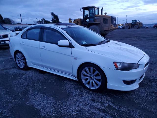 JA3AU86U58U007918 - 2008 MITSUBISHI LANCER GTS WHITE photo 4