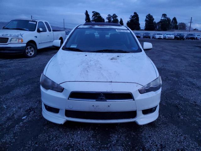 JA3AU86U58U007918 - 2008 MITSUBISHI LANCER GTS WHITE photo 5