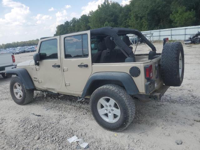 1C4HJWDG1GL285066 - 2016 JEEP WRANGLER U SPORT 米色 照片 2
