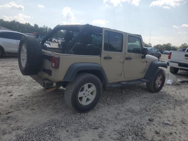 1C4HJWDG1GL285066 - 2016 JEEP WRANGLER U SPORT 米色 照片 3