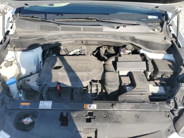 5XYZU3LB6HG383006 - 2017 HYUNDAI SANTA FE S WHITE photo 12