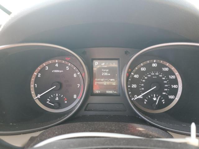 5XYZU3LB6HG383006 - 2017 HYUNDAI SANTA FE S WHITE photo 9