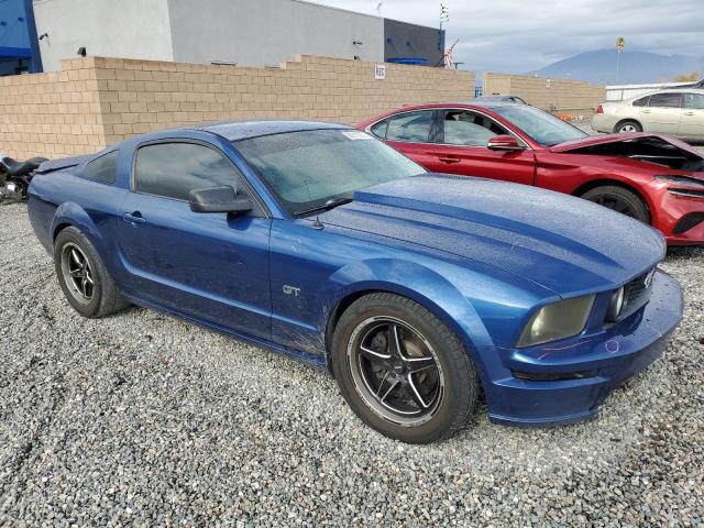 1ZVFT82H065185565 - 2006 FORD MUSTANG GT BLUE photo 4