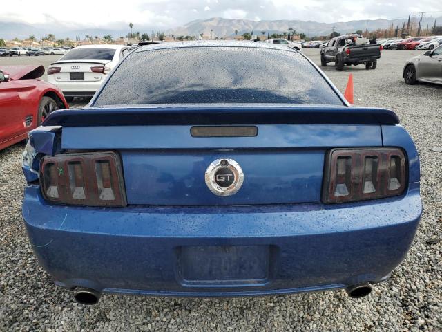 1ZVFT82H065185565 - 2006 FORD MUSTANG GT BLUE photo 6