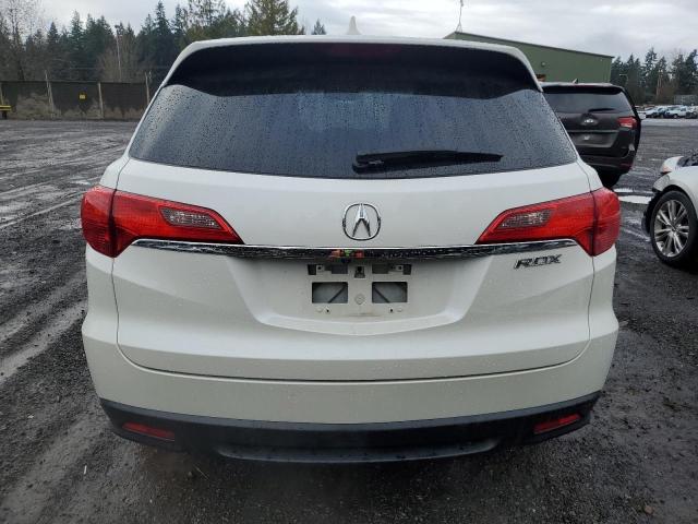 5J8TB3H34FL003192 - 2015 ACURA RDX WHITE photo 6