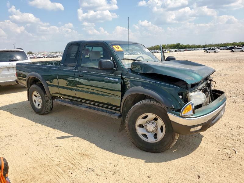 5TEWN72NX3Z202331 - 2003 TOYOTA TACOMA XTRACAB 绿色 照片 4