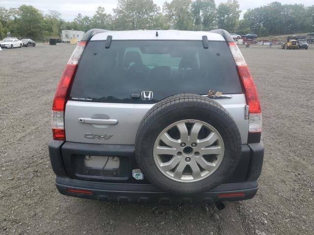 SHSRD78855U310029 - 2005 HONDA CR-V EX SILVER photo 6