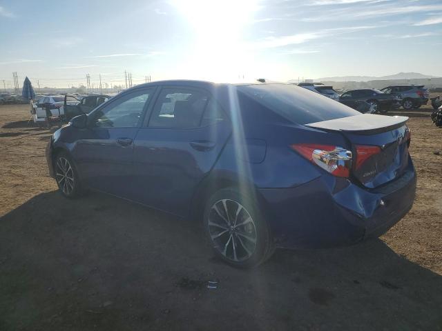 5YFBURHE5JP746579 - 2018 TOYOTA COROLLA L BLUE photo 2