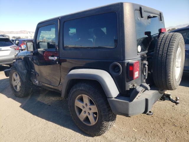 1C4GJWAG4DL686347 - 2013 JEEP WRANGLER SPORT BLACK photo 2