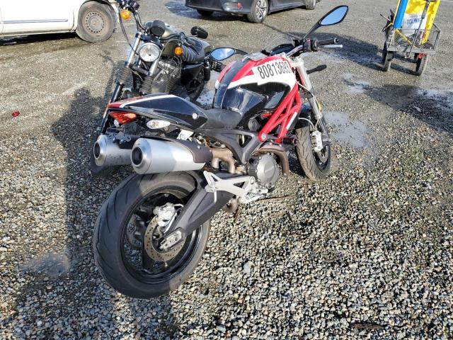 ZDM1RADN7AB028944 - 2010 DUCATI MONSTER 696 RED photo 4