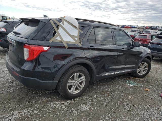 1FMSK7DH5LGD12706 - 2020 FORD EXPLORER XLT BLACK photo 3