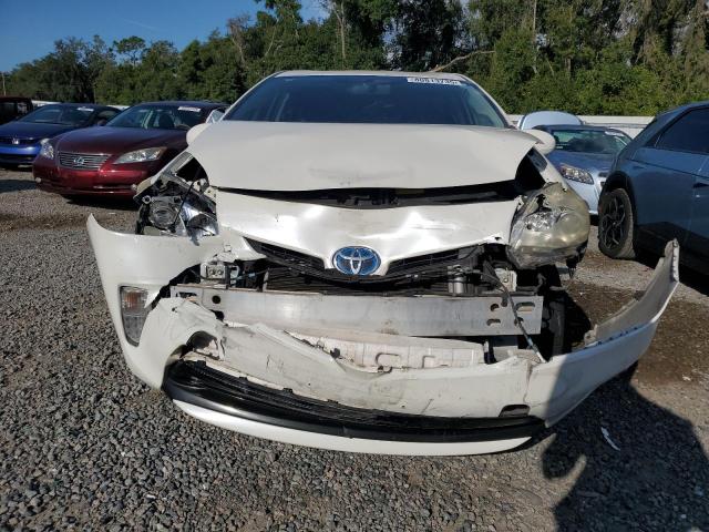 JTDKN3DU8C5427880 - 2012 TOYOTA PRIUS WHITE photo 5