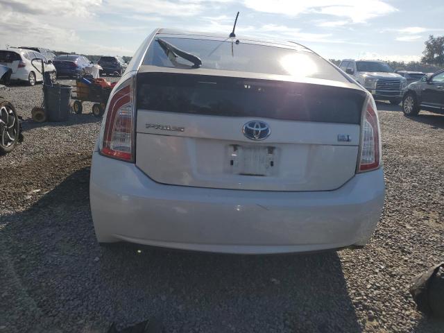 JTDKN3DU8C5427880 - 2012 TOYOTA PRIUS WHITE photo 6